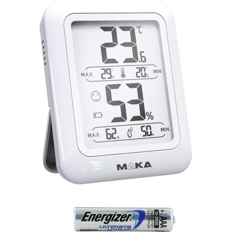 Digitales Thermo-Hygrometer MAKA MKLC19 Batterielaufzeit von 180 Tagen (1/5)