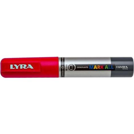 Lyra Mark All Punta Xl 15Mm. Rosso X1
