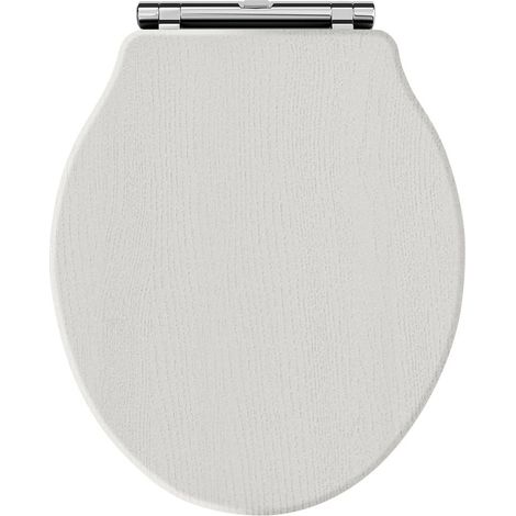 Old London Chancery Timeless Sand Woodgrain Round Soft Close Toilet Seat - LOS498 (1/2)