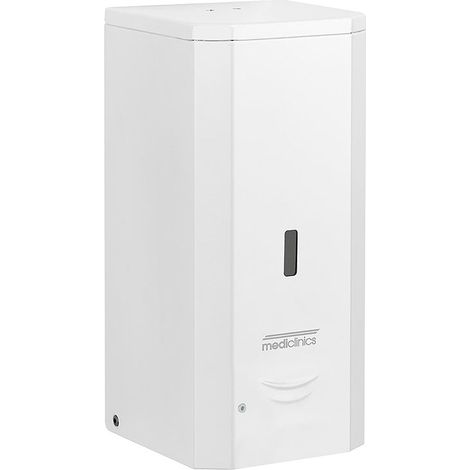 MEDICLINICS DJS0039A Dispensador de Jabón Spray Automático 1L Acero Inox Blanco - ref: DJS0039A (1/2)