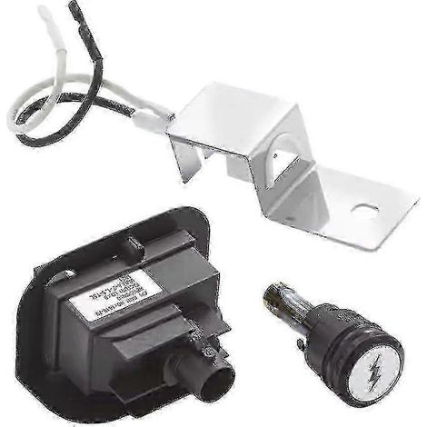 Kit d'allumage pour barbecue à gaz Weber Q1200 Q2200 64868, pièce de rechange compatible, système d'ignition fiable, remplacement facile, adapté aux grils extérieurs, ensemble complet. (1/5)