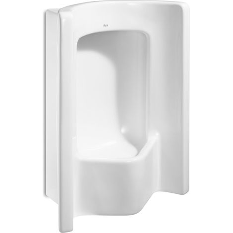 Urinoir frontal en porcelaine avec arrivée d'eau arrière SITE - ROCA (1/2)