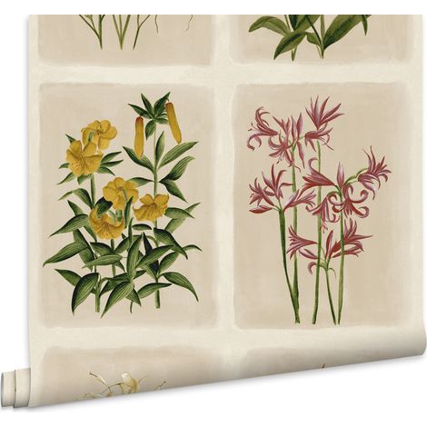Laura Ashley Vliestapete Pershore Postcards Linen 10mx52cm (1/5)