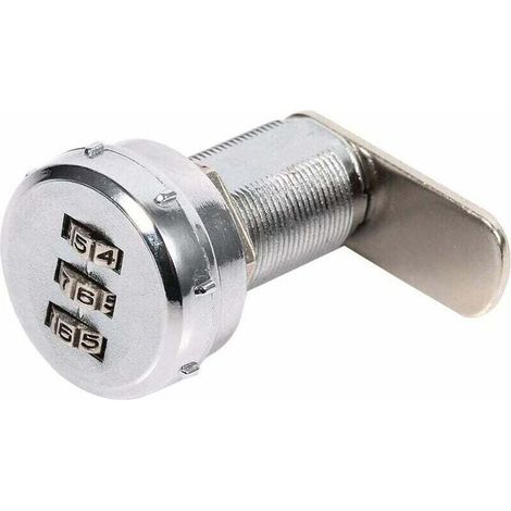 Verrouillage de Boîte Aux Lettres avec Code 3 Chiffres Serrure à Combinaison pour Armoire Sécurisée- (1/4)