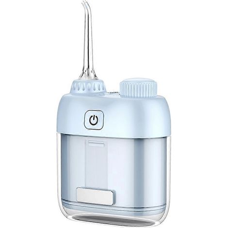 Tragbarer Munddusche mit 3 Modi, Mini, wasserdicht nach IPX7, 900 mAh Akku, ideal für Reisen und Outdoor-Aktivitäten. (1/5)