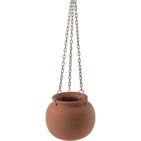 Infraworld Aromatopf aus Terrakotta inkl Kette Saunazubehör W4416 (1/5)