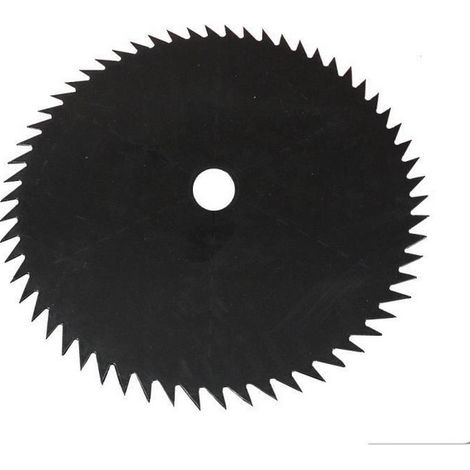 Lame débroussailleuse 230mm – 60 dents pointues pour débroussaillage sous bois – Alésage 25.4mm – Épaisseur 1.4mm