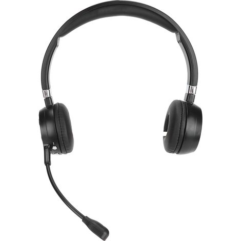 Casque téléphonique sans fil Bluetooth binaural unidirectionnel antibruit pour le bureau