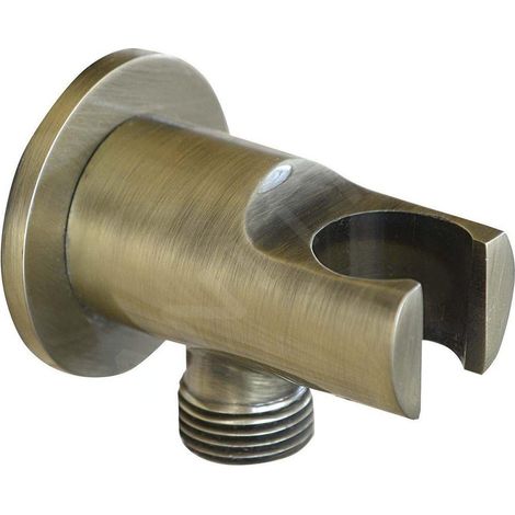 Sapho Accessoires - Coude mural avec support, bronze 981M6 (1/3)