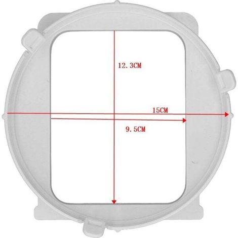 Abluftschlauchadapter, ABS-Abluftschlauchkupplung für Klimaanlagen zur Verwendung im Büro mit der tragbaren Klimaanlage Midea 1P KY35 A (1/5)