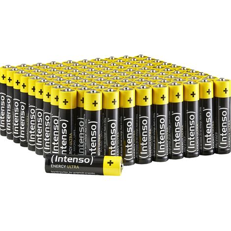 Intenso 7501511 Micro (AAA)-Batterie Alkali-Mangan 1250 mAh 1.5 V 100 St. (1/4)