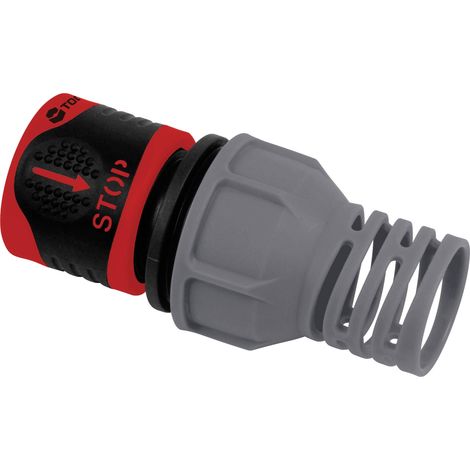 TOOLCRAFT 1561115 plastique Adaptateur de tuyau Ø 19 mm (3/4") avec système aquastop (1/2)