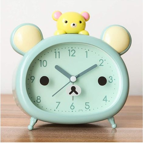 TEmkin Réveil pour Enfants Table Chambre Chevet Alarme Muet Lampe (1/5)