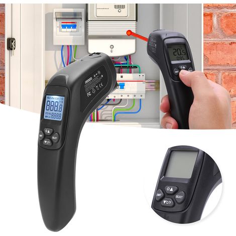 Thermomètre infrarouge ET6532 -50600℃ Thermomètre infrarouge industriel (1/5)