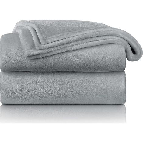 Couverture moelleuse et douce – jeté de canapé de haute qualité, couverture polaire ultra douce à utiliser comme jeté de canapé, couvre-lit ou couverture de salon (1/5)