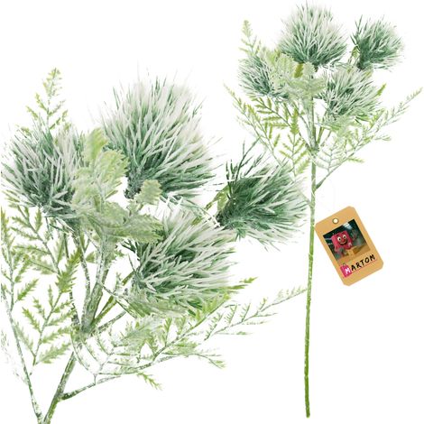 Flores artificiales, ramas decorativas, hojas para composiciones. (1/5)