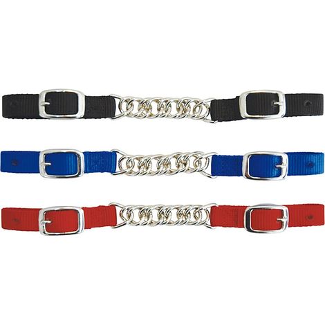 Blu Royal - Barbozzale in nylon con catena