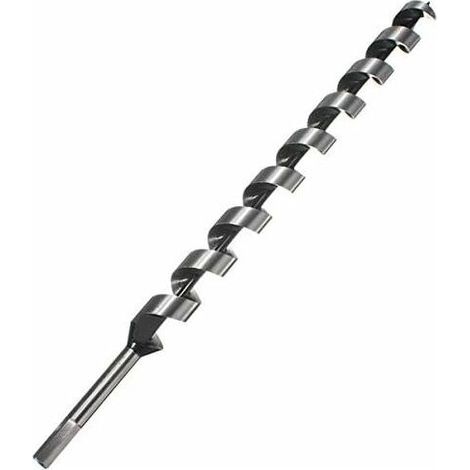 Aougo – Foret tarière à pointe brad point 460mm – Acier haute teneur carbone – Taille 6mm pour perçage précis dans le bois (1/4)