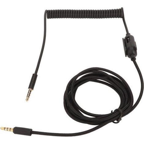 Câble ressort du casque Mâle de 3,5 mm mâle à 3,5 mm Male Câble sonore enroulé Câble de casque video videoprojecteur (1/5)