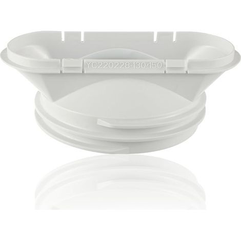 Adaptateur de Tuyau D'Échappement de Climatiseur Connecteur,Raccord de d'échappement universel mobile AC - pour d'évacuation CA, Compatible avec Tuyaux de 5,9 pouces/5 pouces (1/5)