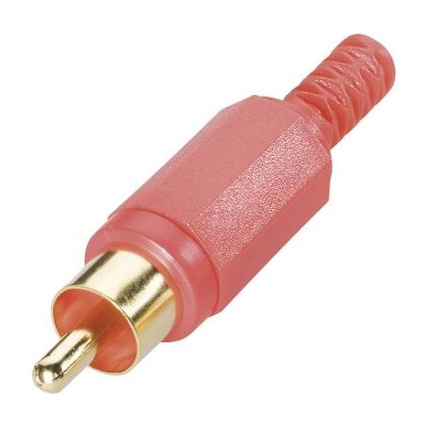 Cinch/RCA mâle, droit BKL Electronic 0104004/T Nombre de pôles: 2 noir 1 pc(s) (1/2)