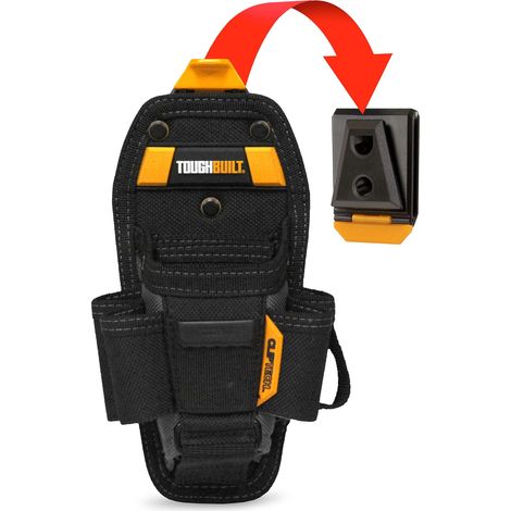 Werkzeugtasche toughbuilt Baumwolle schwarz 11 Taschen