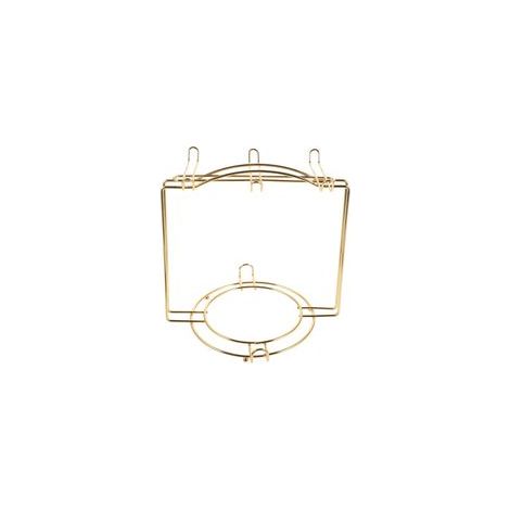 Organisateur de Tasses Assiettes Inoxydable Support de Rangement Vertical pour Tasses Assiettes Élégant pour Cuisine Bureau (1/5)