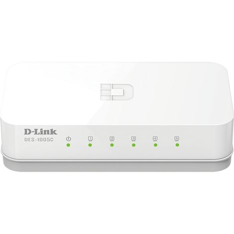 D-Link DES-1005C/E Switch réseau RJ45 0.7 MB/s (1/4)