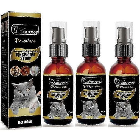Spray anti-démangeaisons 1-3X pour chiens et chats - Apaise les irritations cutanées (1/3)
