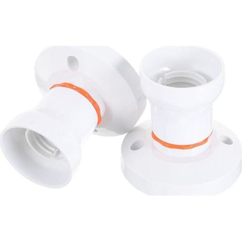 Adaptateur Douille B22 Vers E27 Douille Lumineuse Résistante Haute Puissance Porte-Lampe Plafonnier Vintage Facile Installation Pour Sous-Sol Placard Et Atelier (1/5)