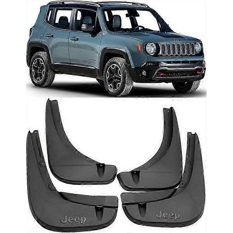Bavettes garde-boue avant et arrière compatibles avec les Jeep Renegade 2014-2025 (1/5)