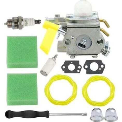 Carburateur Ryobi 308054043 pour débroussailleuses RY28000, RY28020, CS26, RY28040, SS26, RY09053, RY28021, RY28025, RY09056, RY09055, UT33600A, UT33600 et UT33650 (26 cm³, 30 cm³, 25 cm³). (1/4)