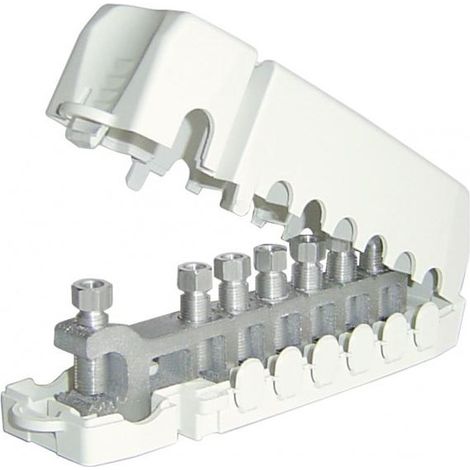 Michaud Q979 - Earth distributor - aluminum - 6 branches