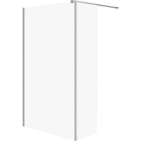 Cersanit Mille - Walk-In Duschwand, 120x200 cm, Chrom/Klarglas S601-177 (1/2)