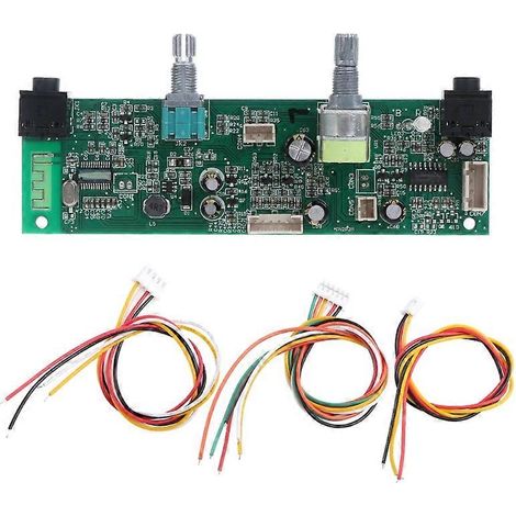 Amplificateur audio, module d'amplification de puissance compatible Bluetooth, module de sortie audio, tourne-disque (1/5)