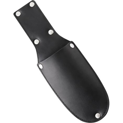 Housse pour Couteau à Ceinture, étui pour Cutter, Housse en Cuir pour Cutter, Porte-Marteau de Ceinture – étui Robuste et Pratique pour Couteau au Design Classique (Noir) (1/5)