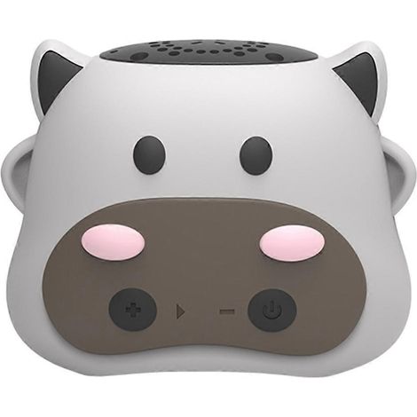 Cute Cartoon Kids Enceinte Bluetooth Cow TWS Connection Bluetooth Soundbar Haut-parleur Carte TF MP3 Lecteur de Musique (1/5)