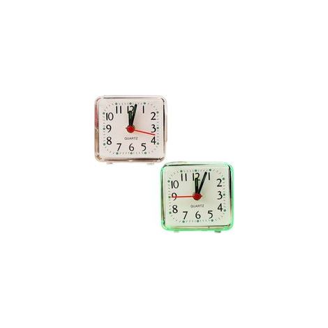 Horloge de mode deux pièces, mini-horloge, horloge électronique de chambre, réveil étudiant, type : style 1 (1/5)