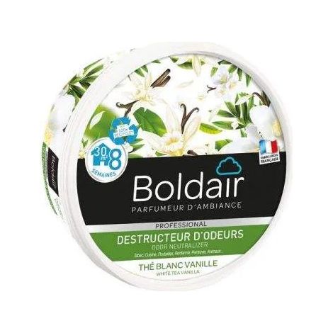 Boldair Gel distruttore di odori al tè bianco 300g