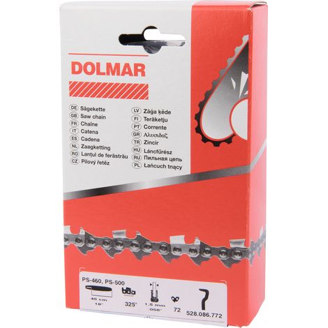 Makita – Chaîne tronçonneuse Superguard 18"/45 cm – 72 maillons – 0,325" 1,5 mm – Pour bois dur et teck – Coupe nette sans éclat (1/5)