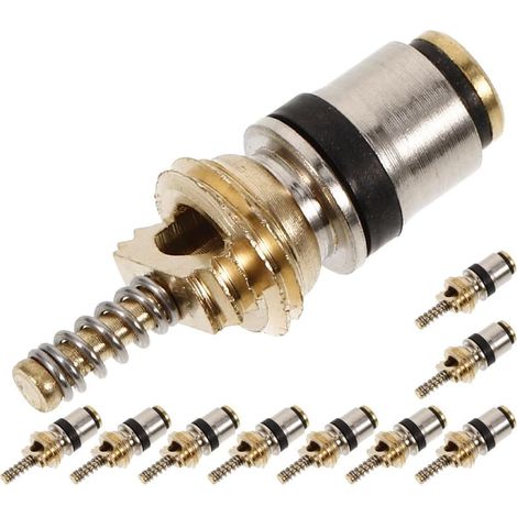 CCYKXA10 Pièces Aiguille De Soupape De Climatiseur Air Cœur Pression Voiture Haut Chargement Pour Pièce De Véhicule Kit De Noyau De Valve