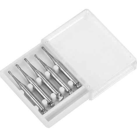 5-teiliges Set langsam laufender Hartmetall-Dentalbohrer zum Polieren (RA245) (1/5)