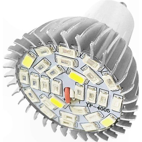 Lampe de culture LED GU10 28W pleine lumière spectrale pour floraison, ampoule de croissance 85V-265V, remplacement efficace pour plantes. (1/5)