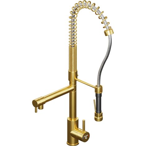 Steinberg Serie 100 Küchenarmatur, mit Handbrause, Ausladung