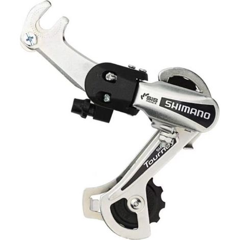 Dérailleur arrière TY21 6/7 vitesses, boîte de vitesses, accessoires pour VTT/vélos pliants, argent (1/5)