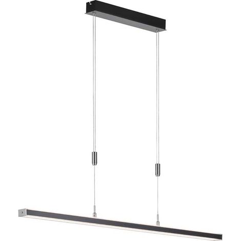 Lampe suspendue suspension lampe de salon hauteur réglable CCT LED dimmable H 150cm