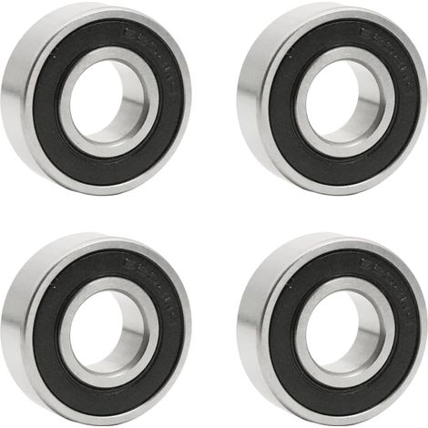 Quatre roulements à billes en alliage chromé et des roulements à billes en acier au carbone à double blindage (1/5)