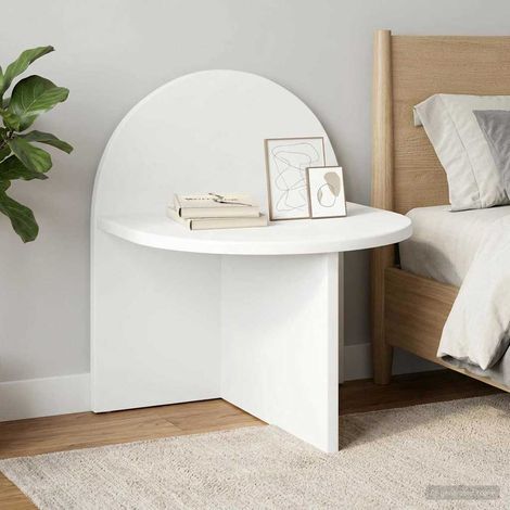 vidaXL Comodino Bianco 40 x 35,5 x 45,5 cm Legno ingegnerizzato
