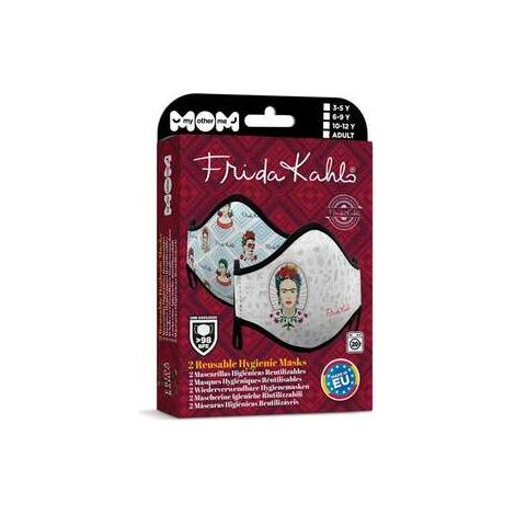 Pack 2 mascarillas Frida Kahlo surtido adulto