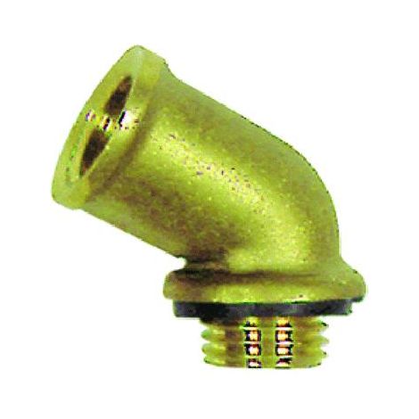 Ricambio Pompa Irroratrice - Raccordo Curvo Portagetto  In Ottone Cf. 6 Pz